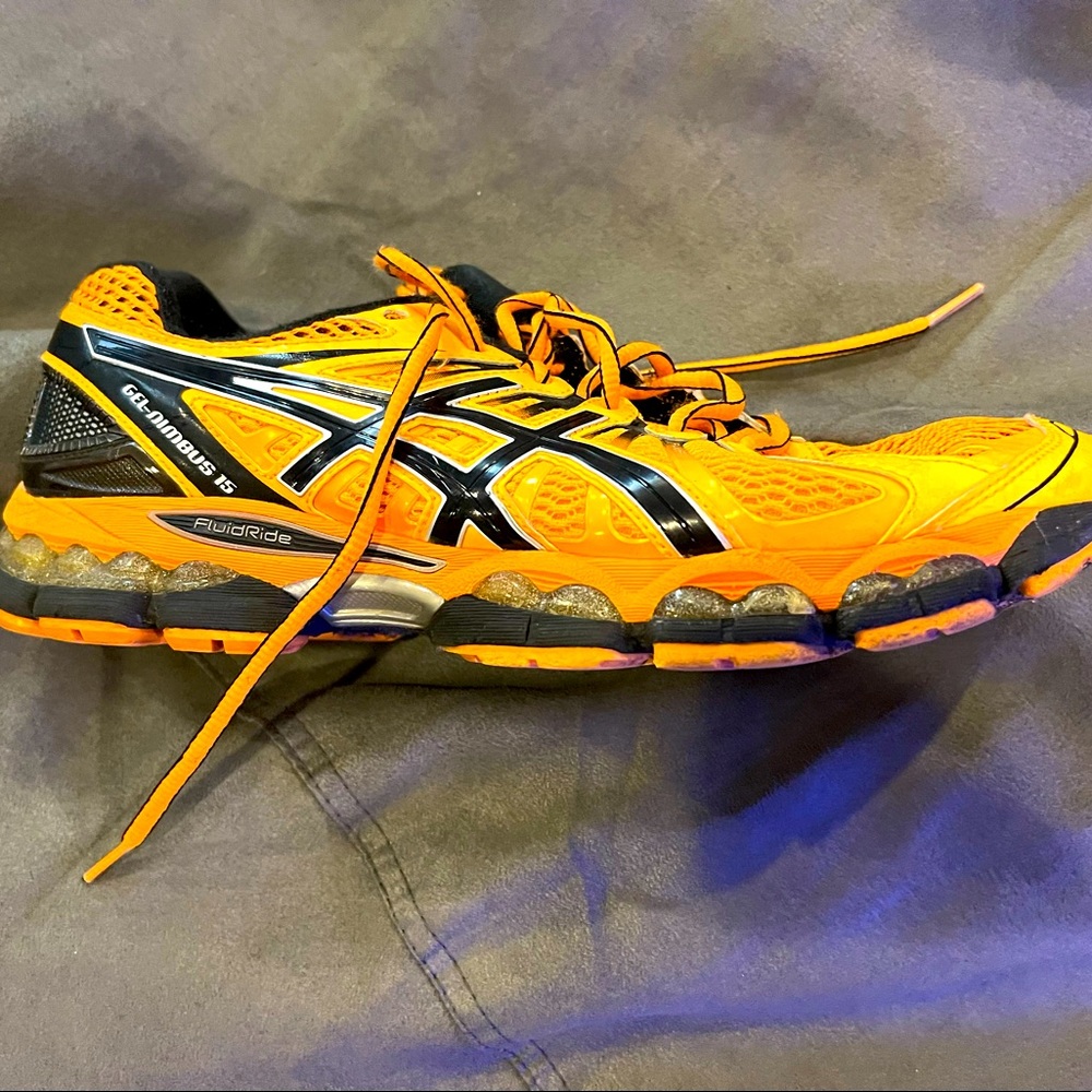 Mens ASICS running shoes